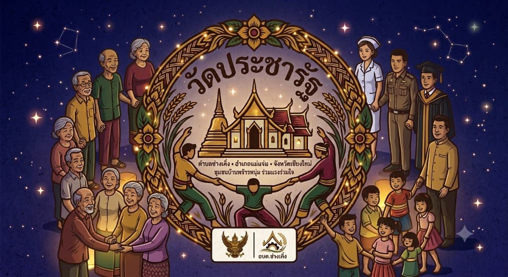 วัดประชารัฐ แม่แจ่ม